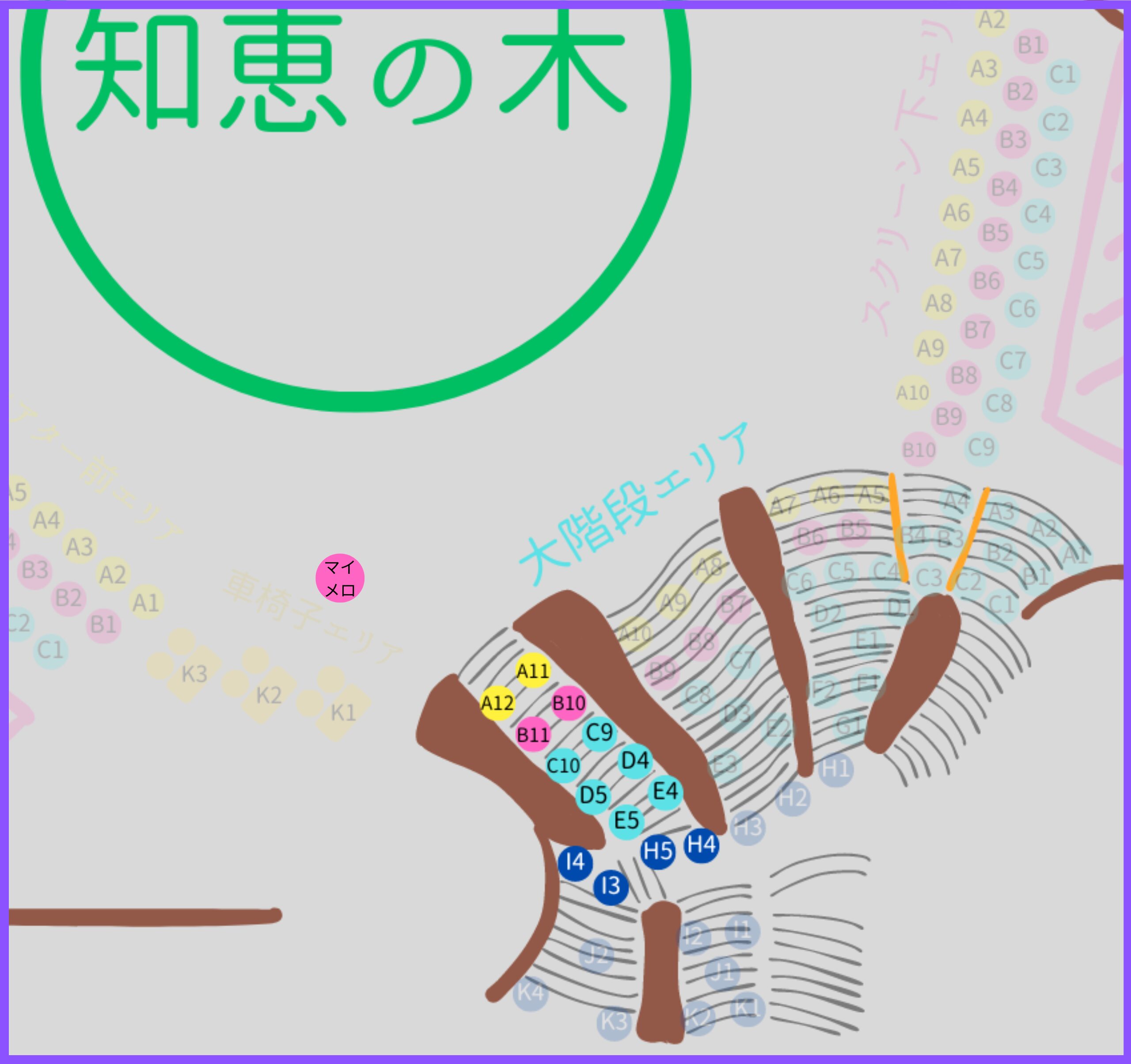 ミラクルギフトパレードおすすめ鑑賞エリア【マイメロディ編